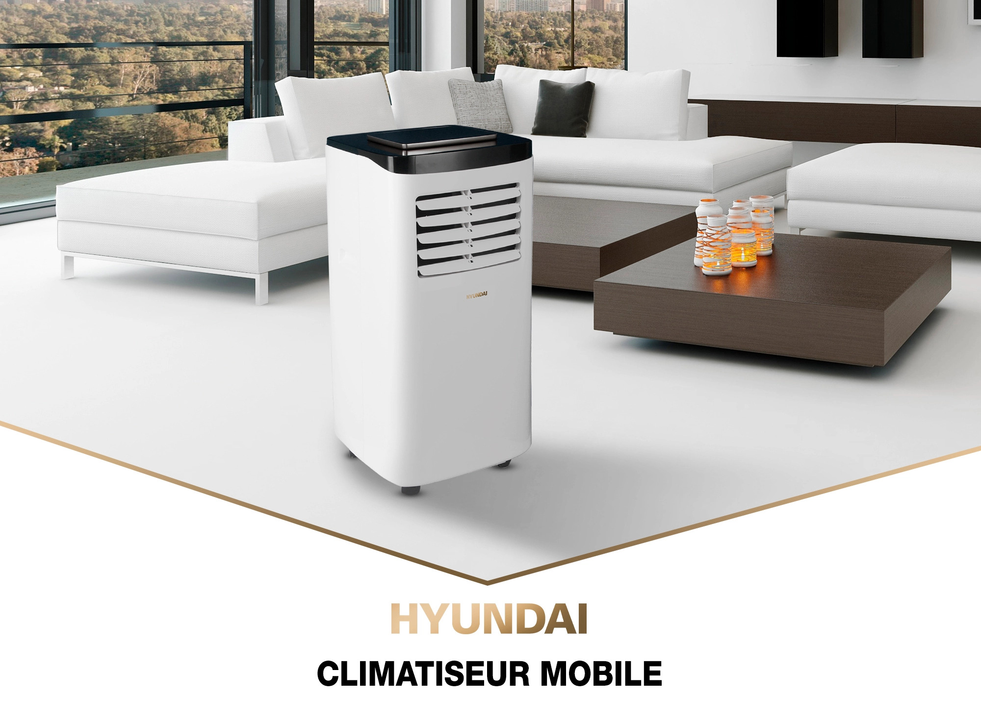 Climatiseur Mobile Hyundai Hy Clm Kr Btu Classe A Bluetech